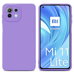 Cadorabo Coque Xiaomi Mi 11 LITE (4G / 5G) / 11 LITE NE Etui en Lilas