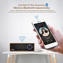 Universal Smalody Nouveau modèle privé portable en bois rétro Bluetooth Home Mini sans fil Audio