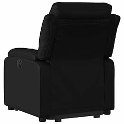 Acheter Maison Chic Fauteuil Relax pour salon, Fauteuil inclinable Noir Similicuir -GKD46849