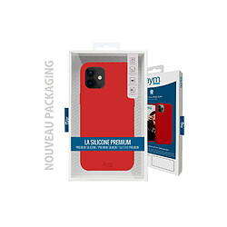 Jaym Coque Silicone Premium - iPhone 14 Pro Max - Rouge