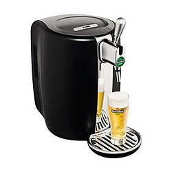 Machine à bière avec Coffret de 2 Verres Tireuse à bière - SEB - Capacité 5 litres - 70 W Noir