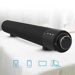 Acheter Universal TV Soundbar Bluetooth Haut-parleur sans fil Son Sound Bar Audio Cylindrique Dual Haut-parleur Card Sound Colonne Musique Centre de musique | Soundbar