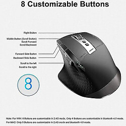 Avis Universal Souris Bluetooth de souris sans fil rechargeable