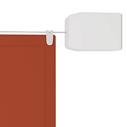 Avis Helloshop26 Auvent vertical 100 x 360 cm tissu oxford orange 02_0007656