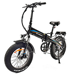 KAISDA K2P PRO Vélo cyclomoteur électrique pliant 20*4,0 pouces Gros pneu Bafang 750W Moteur 48V 15Ah Batterie - Orange Bleu