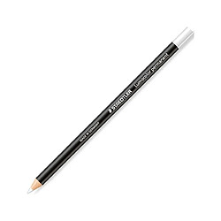 Marqueur permanent Lumocolor® Glasochrom Staedtler - Blanc - Lot de 12