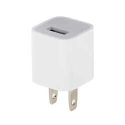 Wewoo Pour iPhone 6s & 6s blanc Plus, 6 et 6 Plus, 5S / 5G, 4 4S, iPod Touch Chargeur USB US Socket Plug, pas cher