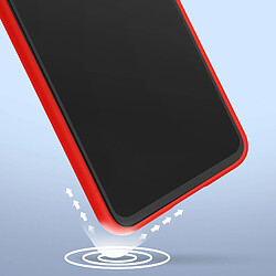 Avis Avizar Coque pour Xiaomi Redmi Note 12 5G Silicone Semirigide Soft-touch Rouge