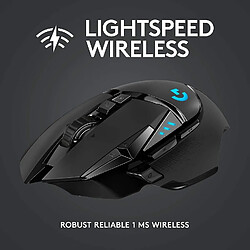 Universal G502 Lightpeed Wireless Gaming Mouse avec Hero 16K Capteur