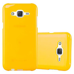 Cadorabo Coque Samsung Galaxy J5 2015 Etui en Jaune