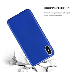 Acheter Cadorabo Coque iPhone XS MAX Etui en Bleu