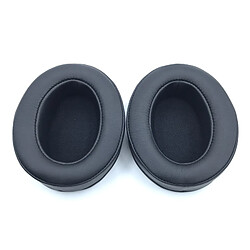 GUPBOO Coussinets d'oreille, Oreillette de Remplacement pour Sennheiser MOMENTUM 2.0 Big Mantou deuxième génération casque en bois Mantou noir noir cache-oreilles en maille (ensemble de paires)