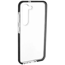 Hama Coque de Protection pour Samsung Galaxy S23 Protector (Transparent Samsung S23 Coque en TPU Coque de Protection Flexible avec Cadre résistant aux Chocs) Transparent