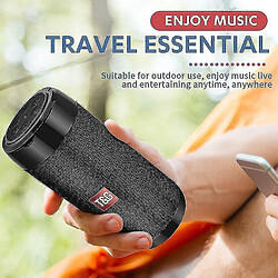 Avis Universal Portable Bluetooth Mini Colonne Conférencier avec des haut-parleurs Music Music Subwoofer (noir) FM Radio Imperproofer (noir)