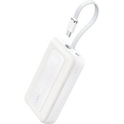 SANAG Zolo Powerbank, Batterie Externe Haute Vitesse 10 000 Mah 30 W, Câble Usb-C Intégré, 1 Port Usb-C, 1 Port Usb-A, Pour Iphone 15/15 Pro / 15 Pro / 15 Plus, Macbook, Galaxy, Et Autres