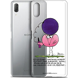 Caseink Coque Pour Sony Xperia L3 (5.7 ) [Gel HD Collection Les Shadoks ? Design En Essayant - Souple - Ultra Fin - Imprimé en France]