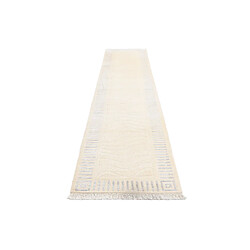 Avis Vidal Tapis de couloir en laine 401x84 beige Darya