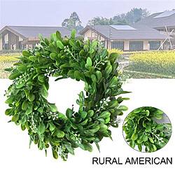 11.81 ''artificielle Eucalyptus Guirlande pour avant Porte Couronne de Printemps pour Mur avec Vert Feuilles Vert Eucalyptus Porche Ferme Patio jardin pas cher