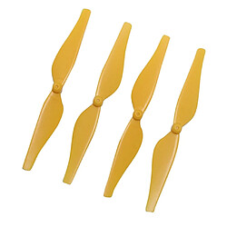 Acheter 4 pcs cw ccw quadcopter hélices lame de rechange pour dji tello rc drone jaune