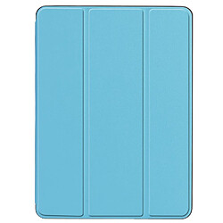 Avis Etui en PU trépied pliable avec fente pour stylo bleu pour votre Apple iPad Air 10.5 (2019)/Pro 10.5 pouces (2017)