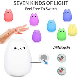 Acheter Universal Lumière colorée pour chat enfant Lumière nocturne enfant 4 modes d'éclairage et 16 RGB couleur USB rechargeable télécommande réglable lumière réglable prise de vue Los Angeles