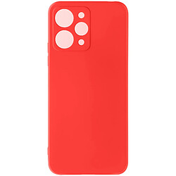 Avizar Coque pour Xiaomi Redmi 12 Semi-rigide Soft-touch Fast Cover Rouge