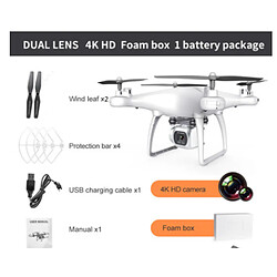 Avis Universal RC Drone FPV WiFi avec photographie aérienne Drone 4K HD Pixel Caméra Télécommande 4 axes Quadcopter Avion Longue durée de vie Jouet de vol