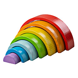 Bigjigs Toys Arches arc-en-ciel empilables - Petites