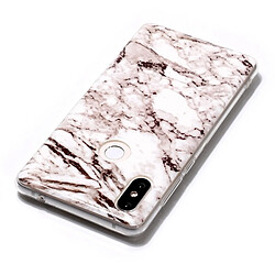 Acheter Wewoo Coque Marbre Motif TPU Pour Xiaomi Mi Mix 2S Blanc