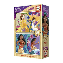 Acheter Educa Borras Puzzles 2 X 25 pcs Princesses Disney en bois