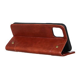 Acheter Wewoo Coque Etui à rabat en cuir nappa pour iPhone 11 Pro support et emplacements cartes et porte-monnaie Marron