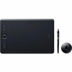 Wacom Intuos Pro Medium - Numériseur - 22.4 x 14.8 cm - multitactile - électromagnétique - 8 boutons - sans fil, filaire