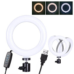 Yonis Ring Light LED 6 Pouces Température Réglable