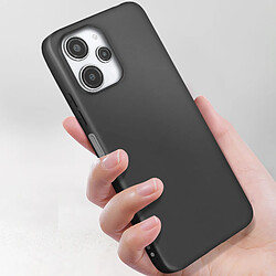 Avis Avizar Coque pour Xiaomi Redmi 12 Silicone souple Classic Case Noir