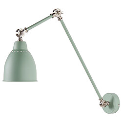 Acheter Beliani Lampe murale MISSISSIPPI Métal Vert clair