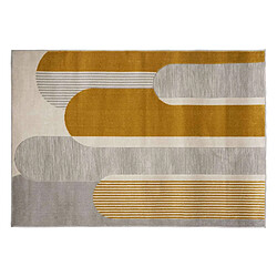 Atmosphera, Createur D'Interieur Tapis géométrique en relief - 120 x 170 cm - Multicolore