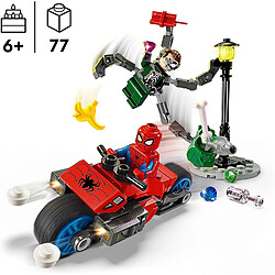 LEGO® Marvel 76275 La course poursuite en moto Spider Man contre Docteur Octopus