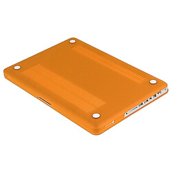 Wewoo Housse Étui Orange pour Macbook Pro 13,3 pouces Chapeau-Prince 3 en 1 givré Hard Shell de protection en plastique avec Keyboard Guard & Port prise de poussière pas cher