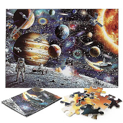 Avis Universal Puzzle Illustration Compression Educative Puzzle Jouet, Space Traveler Puzzle 1000 pièces