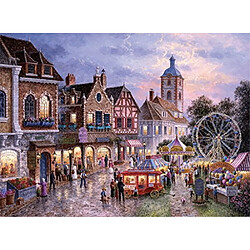 Trefl - 33033 - Puzzle - La Fête Foraine - 3000 Pièces