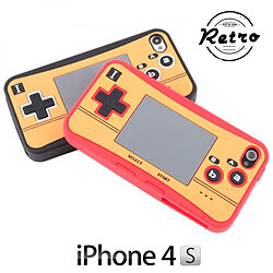 Totalcadeau Coque pour iPhone 4 4S imitation console de jeu vidéo vintage - Protection iphone pas cher