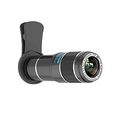 Wewoo Télescope Objectif de avec zoom optique universel pour téléphone mobile 12X Zoom clip