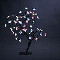 Arbre Prunus 48 Leds Couleur Changeante Multicolore - FEERIC CHRISTMAS