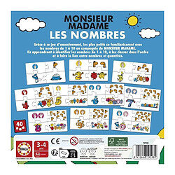 Avis Educa Borras Jeu d'apprentissage - EDUCA - Monsieur Madame - Les Nombres