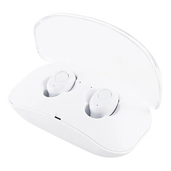 Wewoo Ecouteurs intra-auriculaires Bluetooth V4.2 pour sports de plein air portables avec chargeur (Blanc)