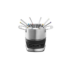 Fondue 1200w 8 fourchettes inox - FDI720 - SIMEO