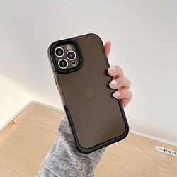 Coque en TPU anti-chute avec béquille pour votre iPhone 14 Pro Max - noir