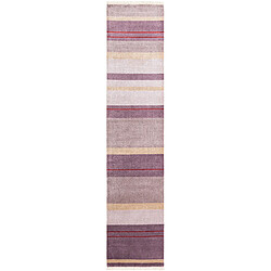 Vidal Tapis de couloir en laine 399x79 Violet Darya