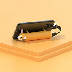 Mobility on Board Batterie Externe 4800mAh CORGI Compacte et Puissante Jaune