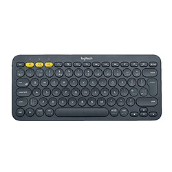 Logitech K380 Bluetooth QWERTY Pannordique Gris